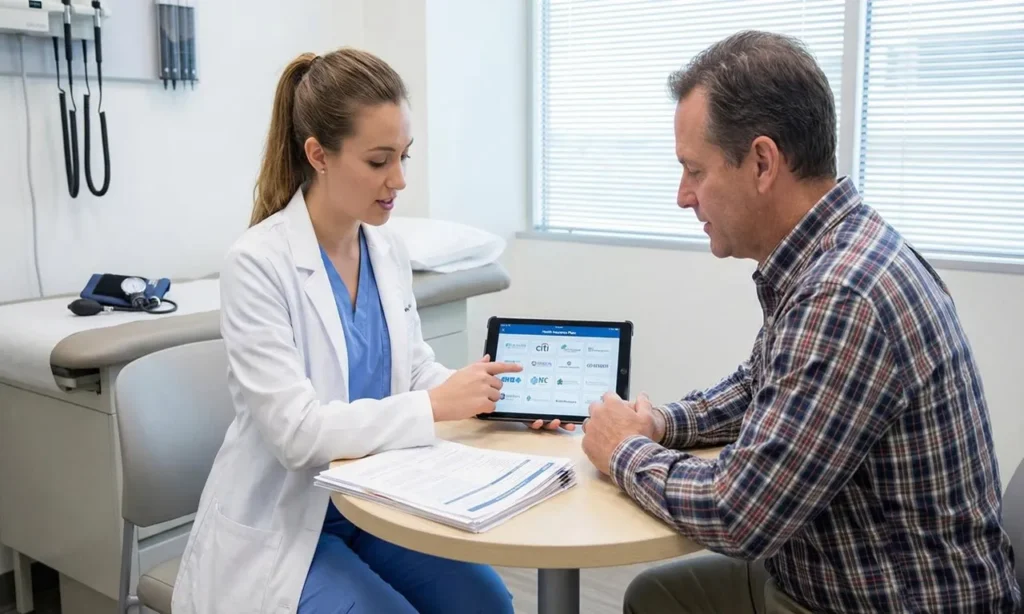 PPO vs HMO health plans comparison showing provider networks, healthcare costs, referrals, and insurance coverage options.