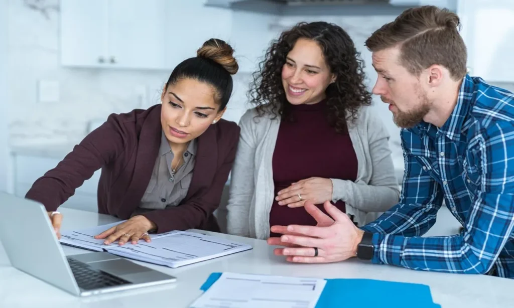 Maternity health coverage providing prenatal care, childbirth services, postpartum recovery, and newborn healthcare protection for growing families.